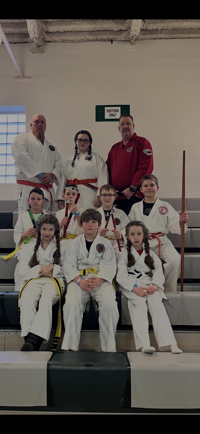 Elite Carolina Martial Arts kids class group photo