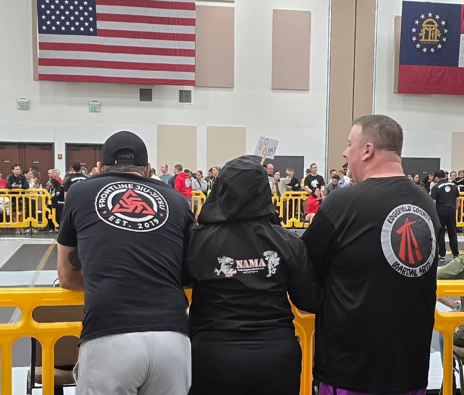 Elite Carolina Martial Arts team at a recent martial arts tournament